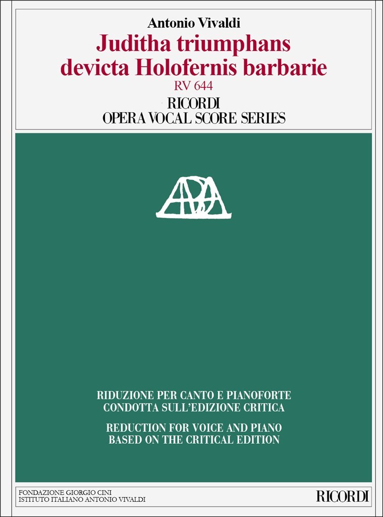 Juditha Triumphans devicta Holofernis barbarie
